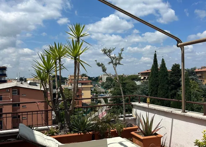 Con Terrazza Vicino Gemelli E Vaticano