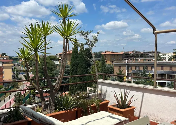 Con Terrazza Vicino Gemelli E Vaticano * Rome