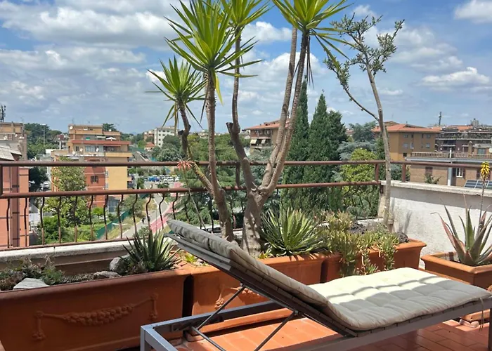 Con Terrazza Vicino Gemelli E Vaticano