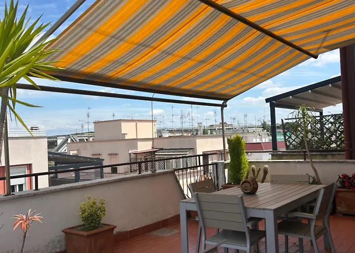Con Terrazza Vicino Gemelli E Vaticano Rome